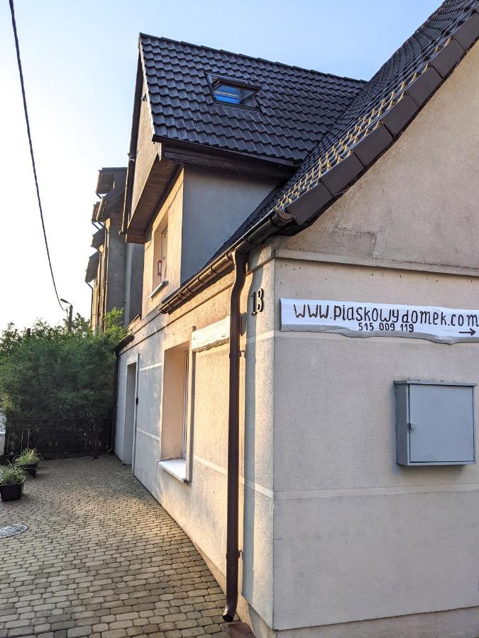 Piaskowy Domek Łeba Exteriör bild